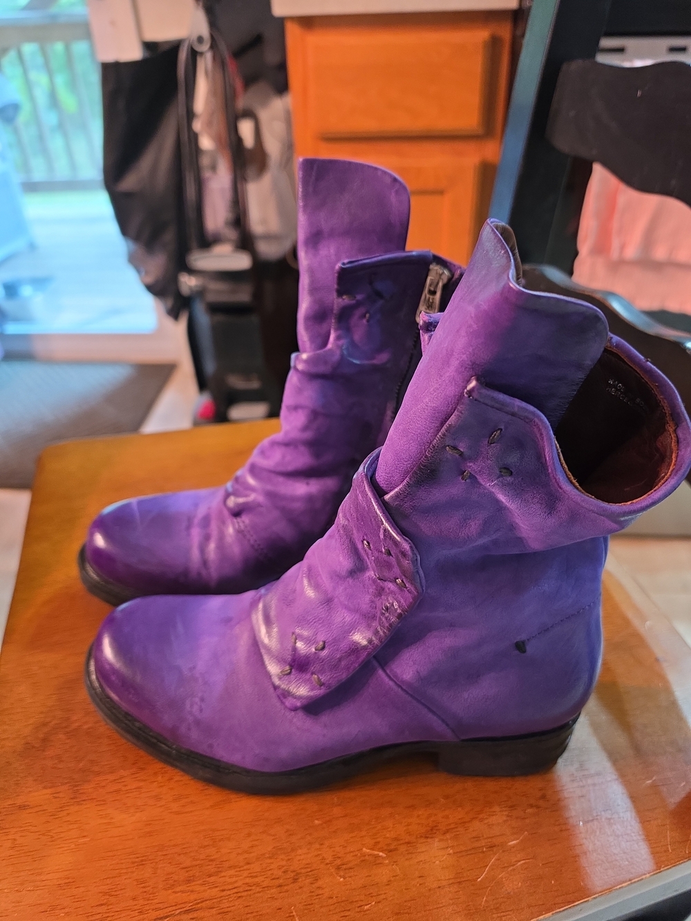 AS  98 RARE Sills Toxic Purple Size 38 As-6872 Discontinued Perfect Euc
